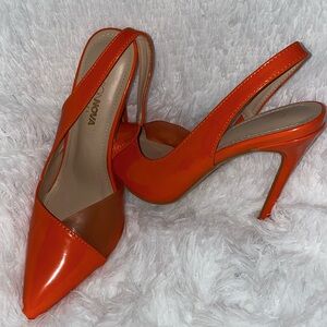 Fashion Nova Orange Heels